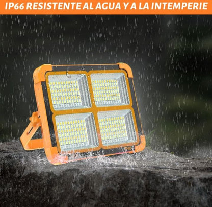 Ilumina sin Límites: Panel Solar con Reflector 120 Watts y Power Bank