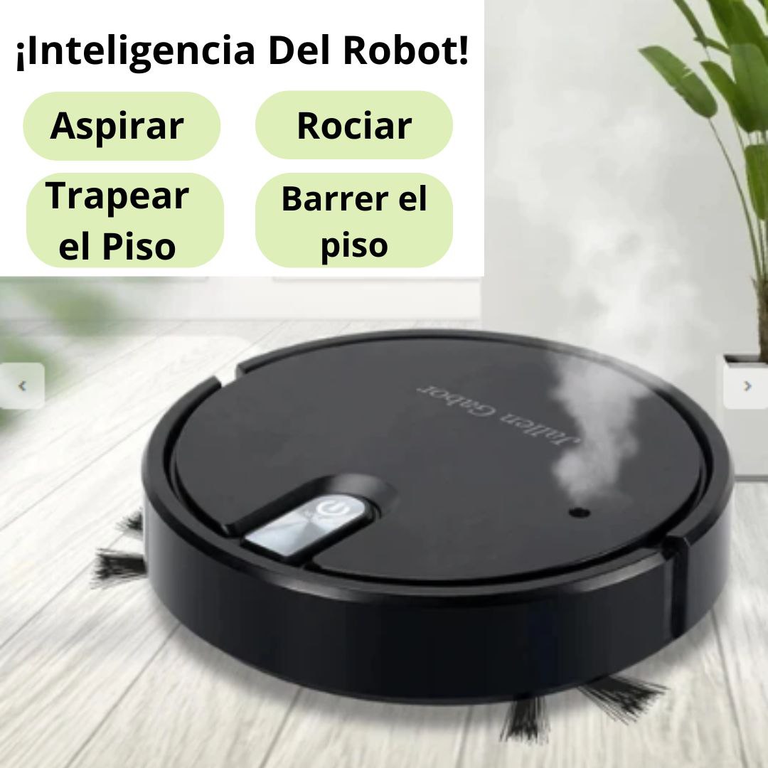 Robot, Aspiradora, Trapeador y Secador 3 en 1 + ENVIO GRATIS