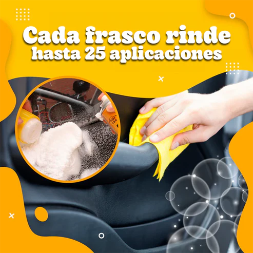 Foam Cleaner - Espuma Limpiadora Multiusos Brillo Fácil  [Acción en 5 minutos]